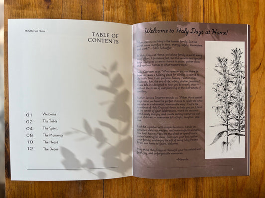 Thanksgiving Booklet