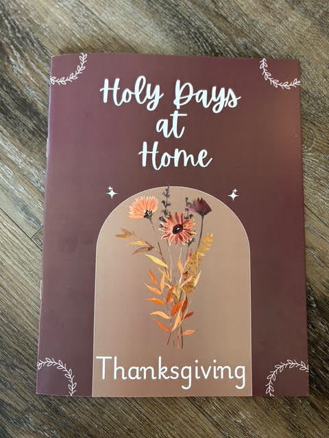 Thanksgiving Booklet